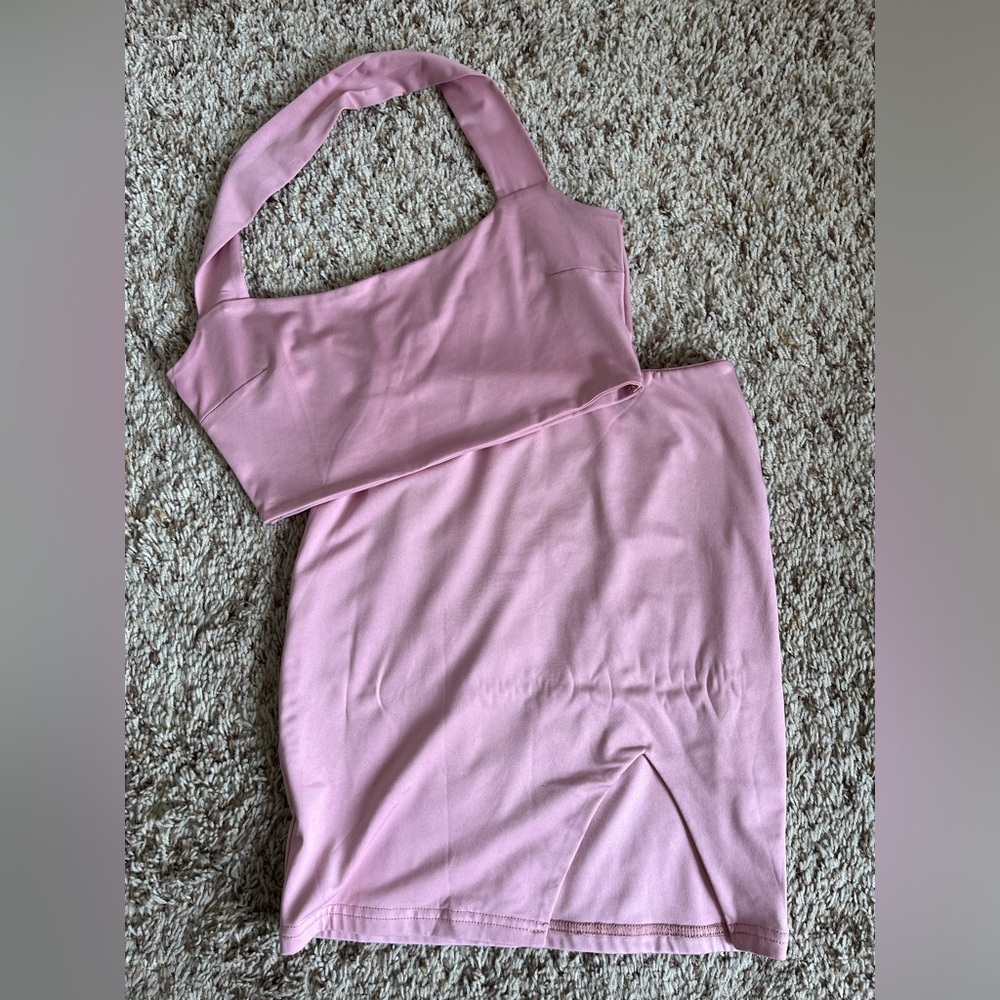 Shein baby pink 2 piece size XS